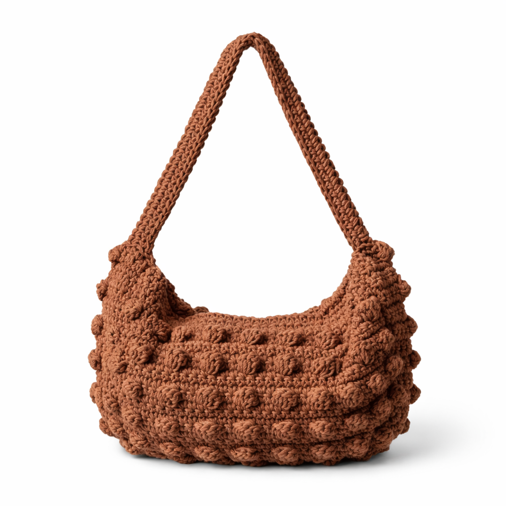 Popcorn Crochet Bag