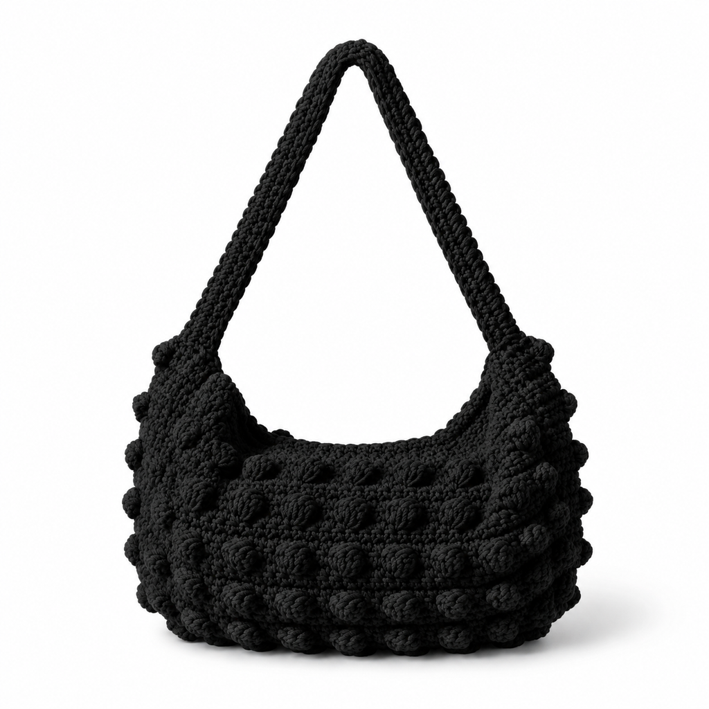 Popcorn Crochet Bag