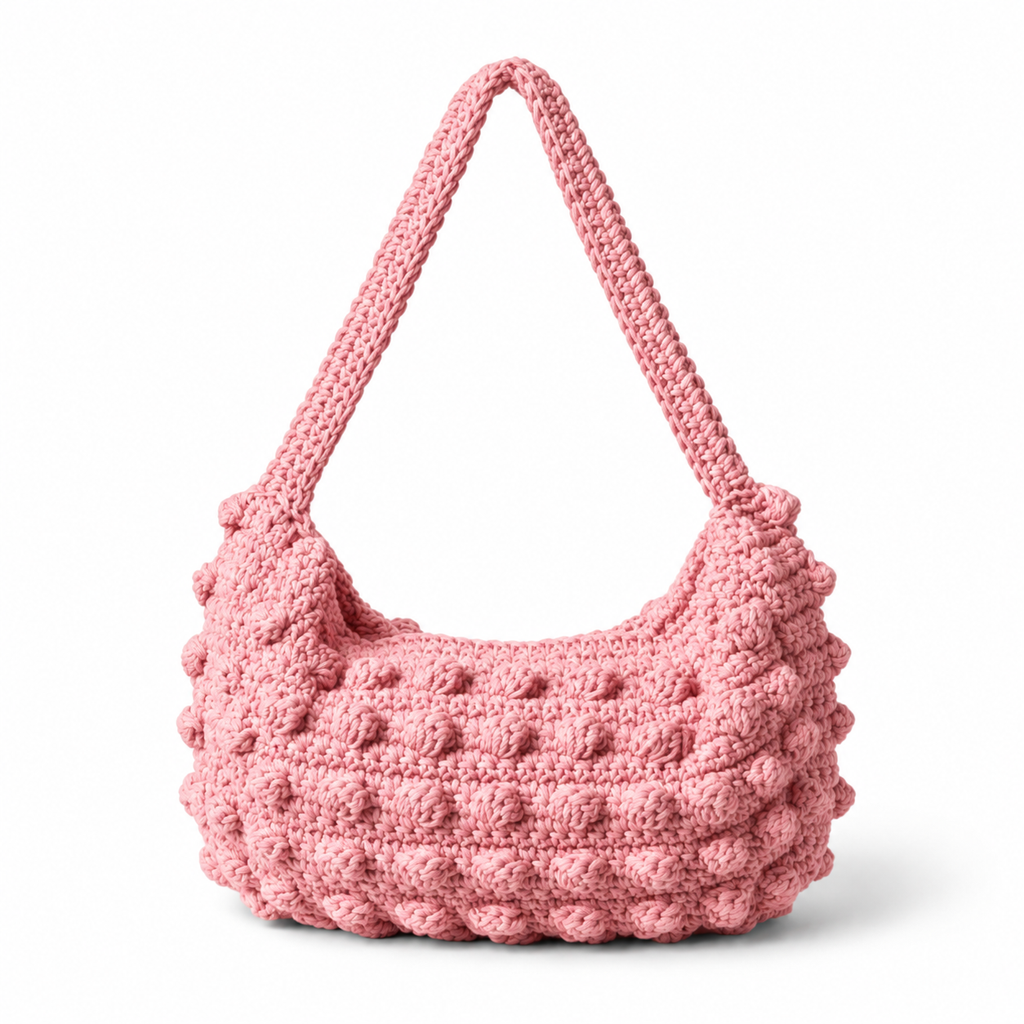Popcorn Crochet Bag