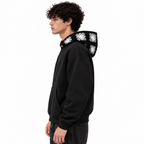 Granny square crochet hoodie