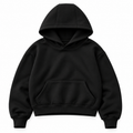 Heavyweight cropped hoodie