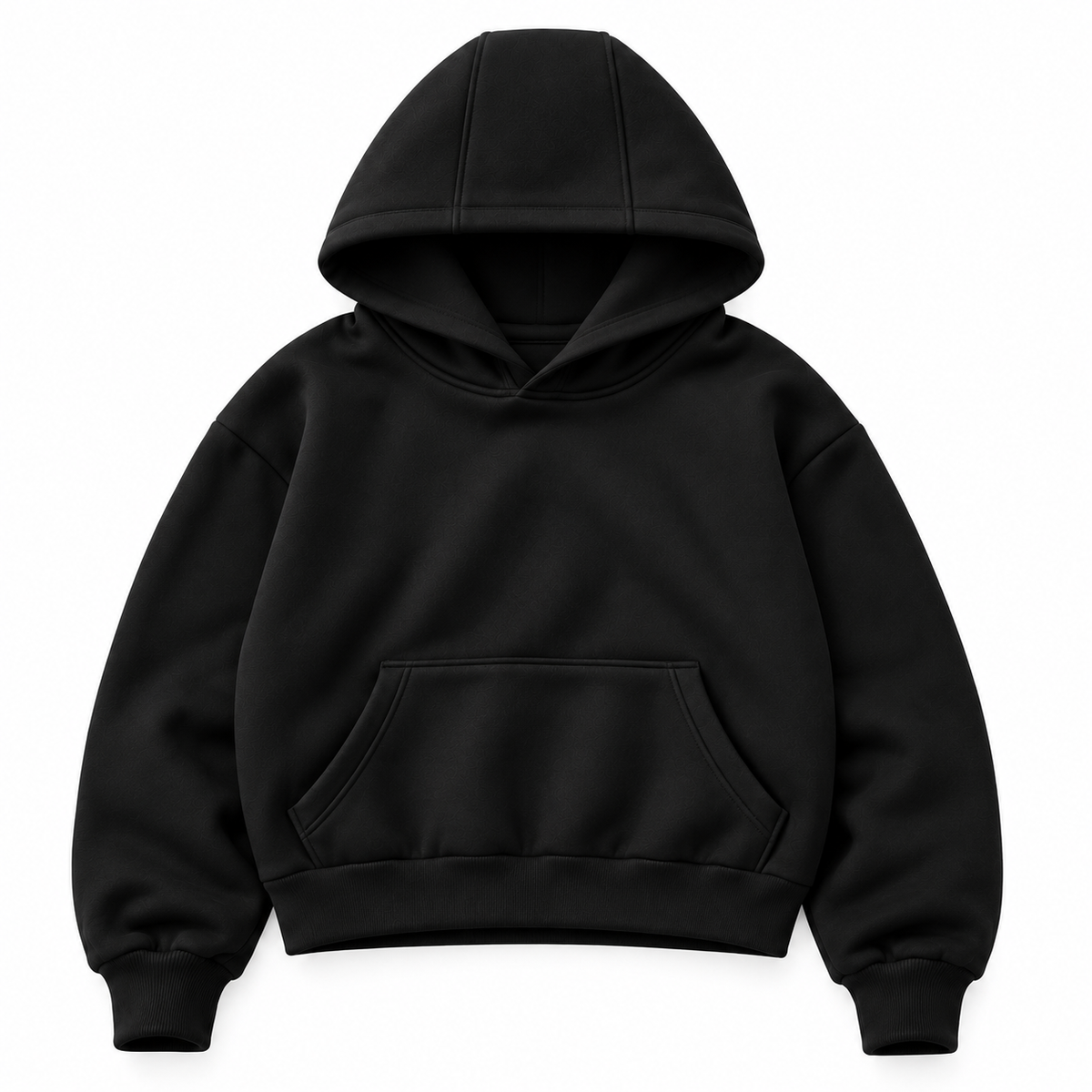 Heavyweight cropped hoodie