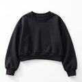 Heavyweight cropped crewneck