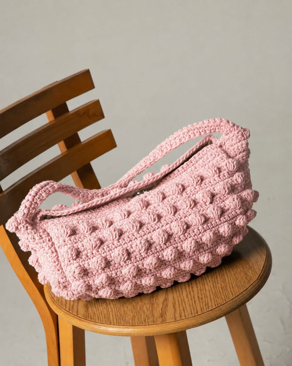 Popcorn Crochet Bag