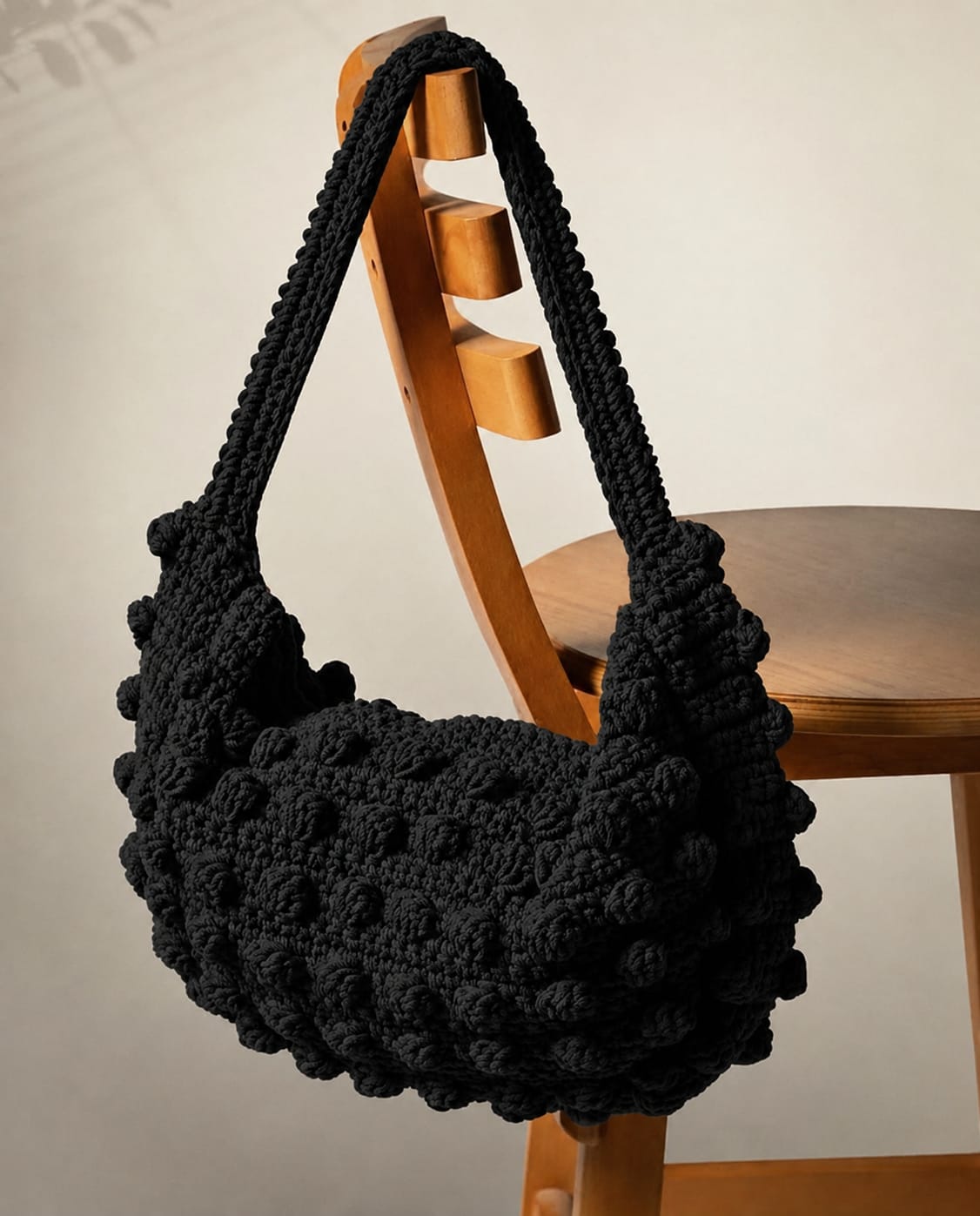 Popcorn Crochet Bag